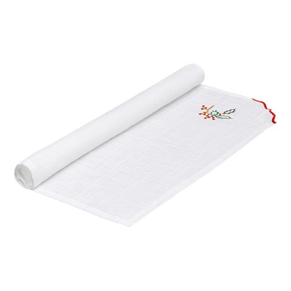 Набор из двух салфеток Festive wreath из коллекции New Year Essential, 45х45 см, Tkano, изображение 13