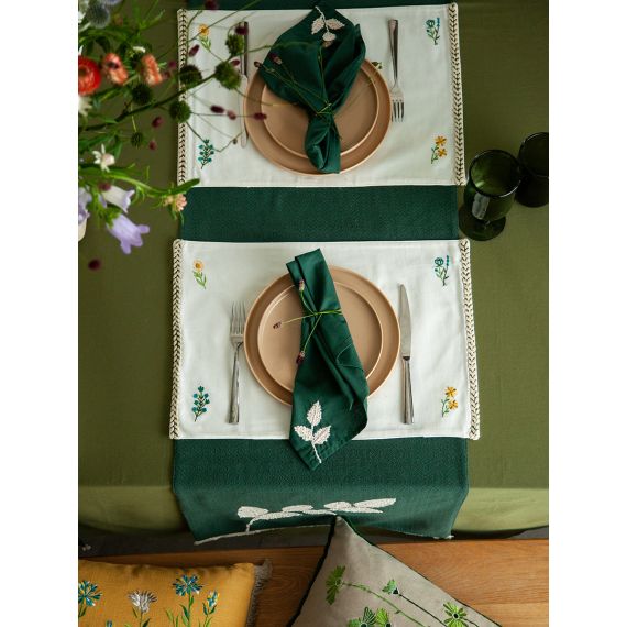 Салфетка сервировочная Garden harmony из коллекции Ethnic, 45х45 см, Tkano, изображение 5