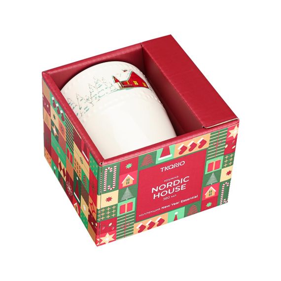 Кружка Nordic house из коллекции New Year Essential, 360 мл, Tkano, изображение 5
