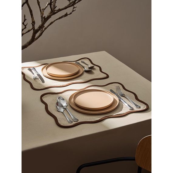 Салфетка под приборы Desert waves из коллекции Essential, 33х48 см, Tkano, изображение 2