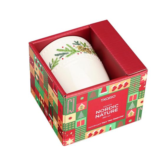 Кружка Nordic nature из коллекции New Year Essential, 360 мл, Tkano, изображение 5