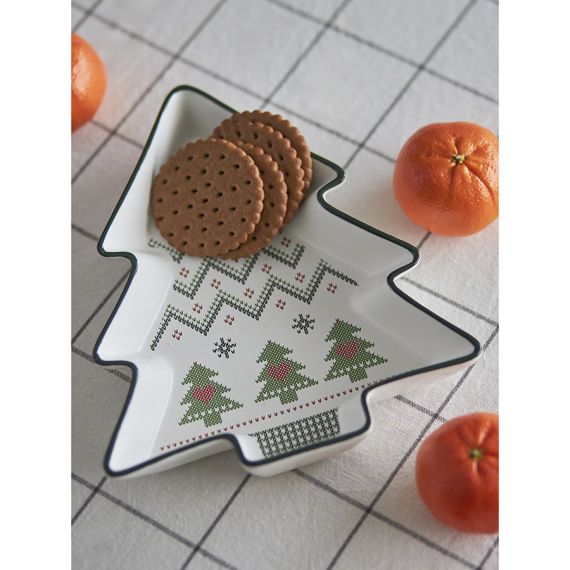 Набор из двух сервировочных тарелок Sweet Memories из коллекции New Year Essential, Tkano, изображение 6