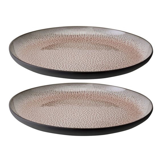 Набор из двух тарелок Volcano из коллекции Essential, ?21,5 см, Tkano