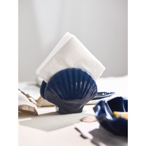 Салфетница Pearl синего цвета из коллекции Sea treasures, Tkano, изображение 3