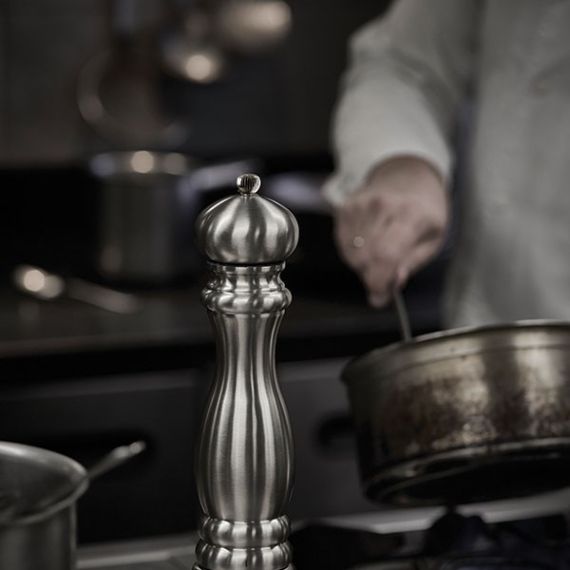 Мельница для перца 30 см, нержавеющая сталь, цвет серебристый, PARIS PEUGEOT, Франция, изображение 4