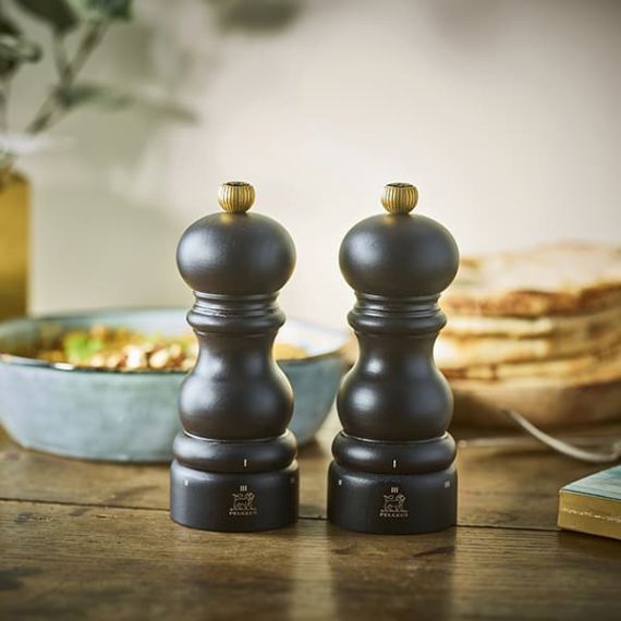 Мельница для соли 15 см, бук, цвет шоколадный, PARIS U'SELECT PEUGEOT, Франция, изображение 5