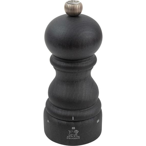 Мельница для соли 12 см, бук, цвет графит, PARIS U'SELECT PEUGEOT, Франция