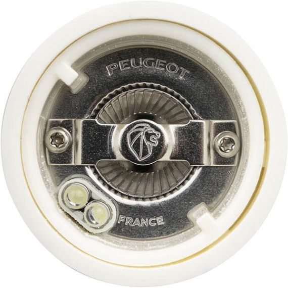 Мельница для соли электрическая на батарейках 20 см, акрил, нержавеющая сталь, ELIS SENSE PEUGEOT, Франция, изображение 6