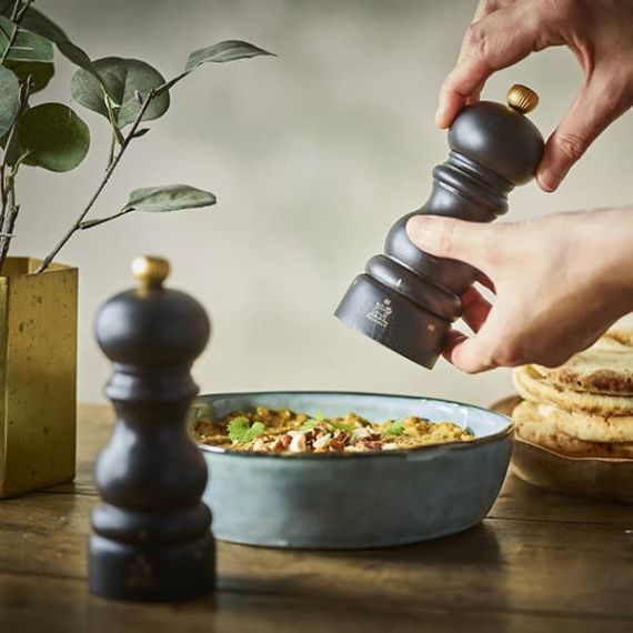 Мельница для соли 15 см, бук, цвет шоколадный, PARIS U'SELECT PEUGEOT, Франция, изображение 4