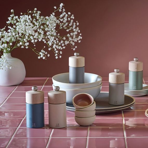 Мельница для перца 12 см, бук, цвет темно-серый, BOREAL PEUGEOT, Франция, изображение 8