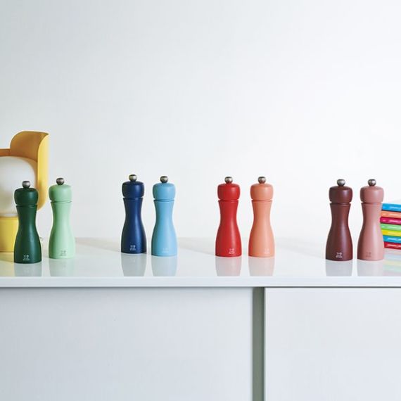 Набор из 2-х мельниц для специй 15 см, бук, цвет изумрудный/салатовый, TAHITI PEUGEOT, Франция, изображение 10