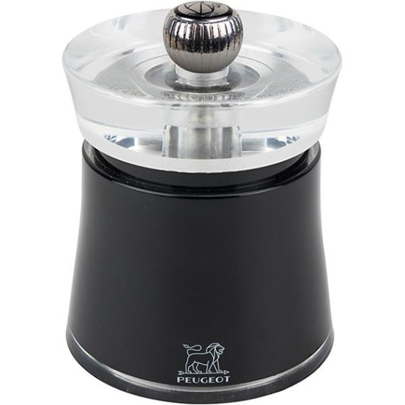 Мельница для перца 8 см, акрил, черный, BALI PEUGEOT, Франция