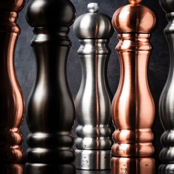 Мельница для соли 22 см, нержавеющая сталь, цвет медный, PARIS CHEF COPPER PEUGEOT, Франция, изображение 3