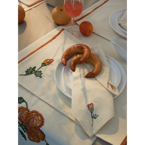 Салфетка сервировочная Spring flower из коллекции Ethnic, 45х45 см, Tkano, изображение 4