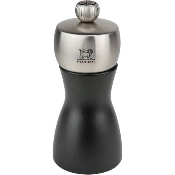 Мельница для перца 12 см, бук, цвет черный, FIDJI PEUGEOT, Франция