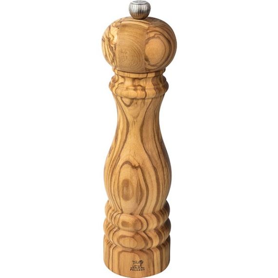Мельница для соли 22 см, оливковое дерево, PARIS OLIVE PEUGEOT, Франция