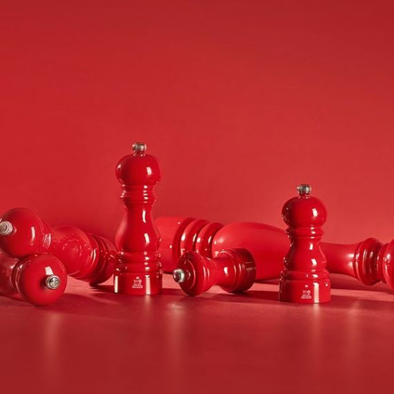 Мельница для соли 18 см, бук, цвет красный, PARIS U'SELECT PEUGEOT, Франция, изображение 4