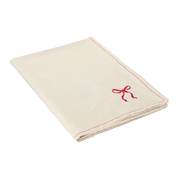 Скатерть Fancy Bows бежевого цвета из коллекции Essential, 180х240 см, Tkano, изображение 7