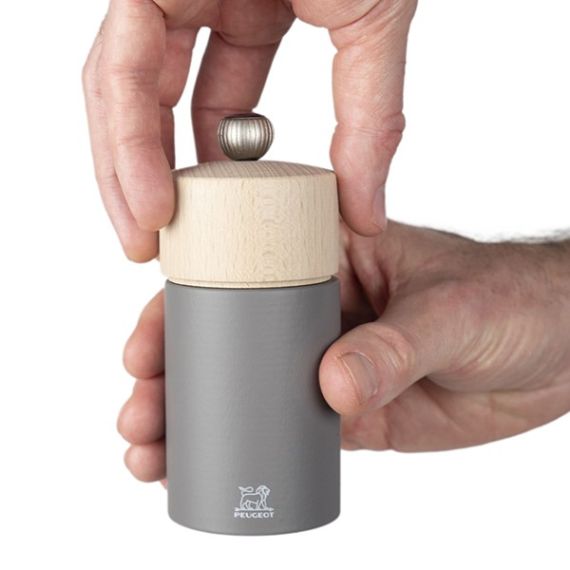 Мельница для перца 12 см, бук, цвет темно-серый, BOREAL PEUGEOT, Франция, изображение 2