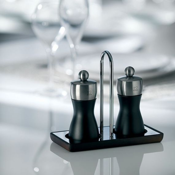 Мельница для перца 12 см, бук, цвет черный, FIDJI PEUGEOT, Франция, изображение 2