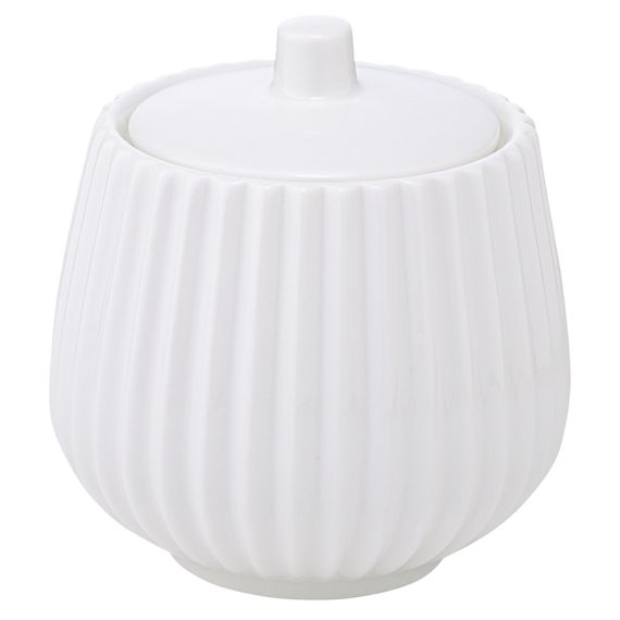 Сахарница белого цвета из коллекции Edge, 240 мл, Tkano