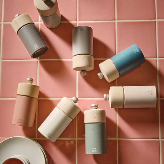 Мельница для соли 12 см, бук, цвет розовый, BOREAL PEUGEOT, Франция, изображение 7