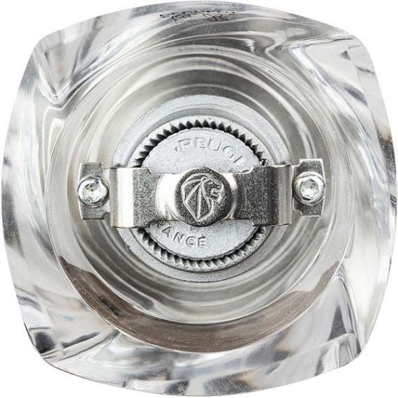 Мельница для перца 14 см, бук, акрил, цвет шоколадный, OLERON PEUGEOT, Франция, изображение 6