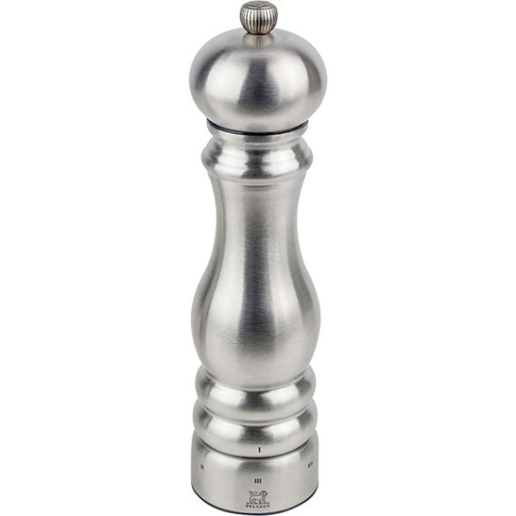Мельница для перца 22 см, сталь, цвет серебристый, PARIS PEUGEOT, Франция