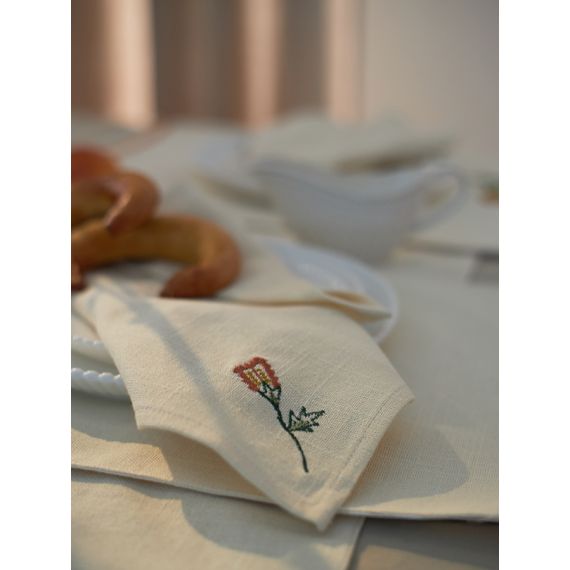 Салфетка сервировочная Spring flower из коллекции Ethnic, 45х45 см, Tkano, изображение 5