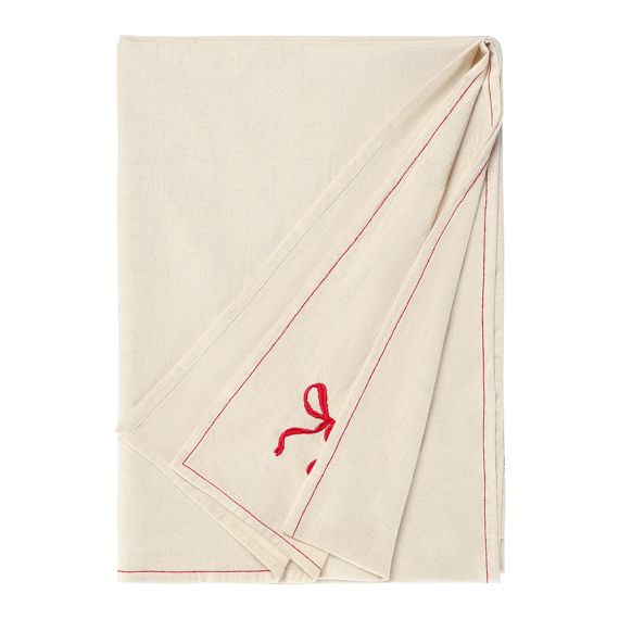 Скатерть Fancy Bows бежевого цвета из коллекции Essential, 180х240 см, Tkano, изображение 8