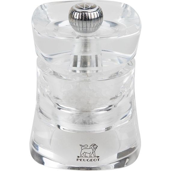 Мельница для соли с металлическим механизмом 8 см, акрил, BALTIC PEUGEOT, Франция