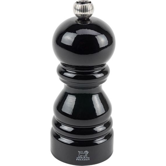 Мельница для перца 12 см, бук, цвет черный, PARIS PEUGEOT, Франция