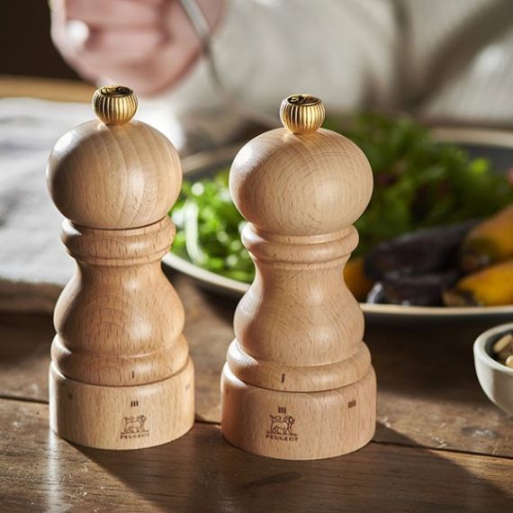 Мельница для перца 12 см, бук, светлое дерево, PARIS U'SELECT PEUGEOT, Франция, изображение 2