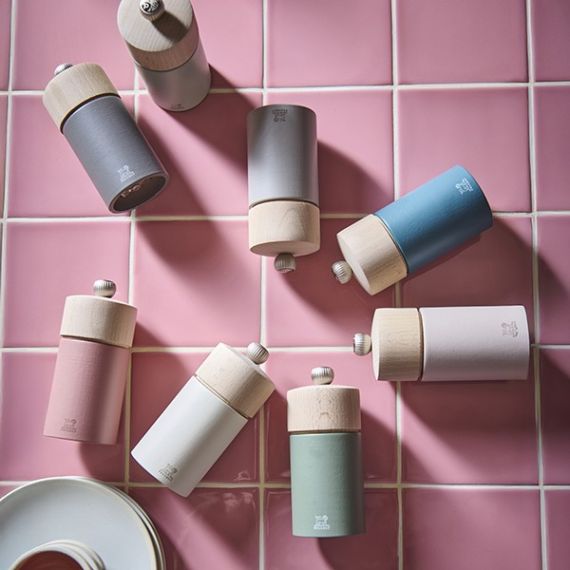 Мельница для соли 12 см, бук, цвет светло-серый, BOREAL PEUGEOT, Франция, изображение 6