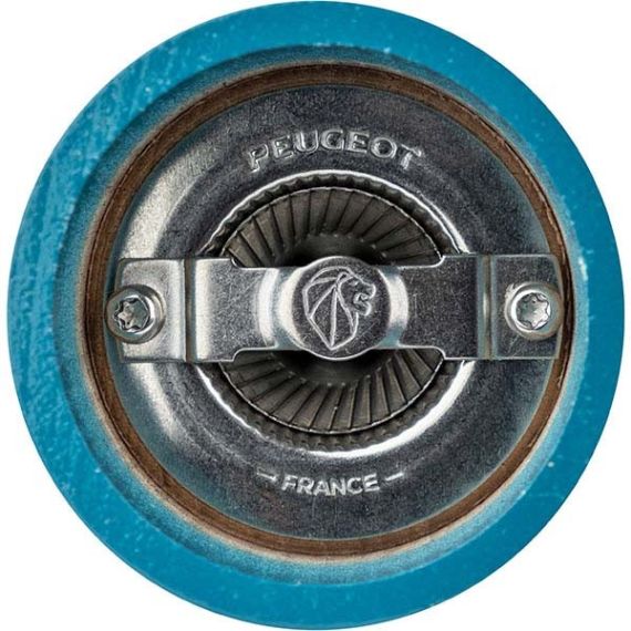 Мельница для соли 10 см, бук, цвет бирюзовый, BISTRORAMA PEUGEOT, Франция, изображение 4