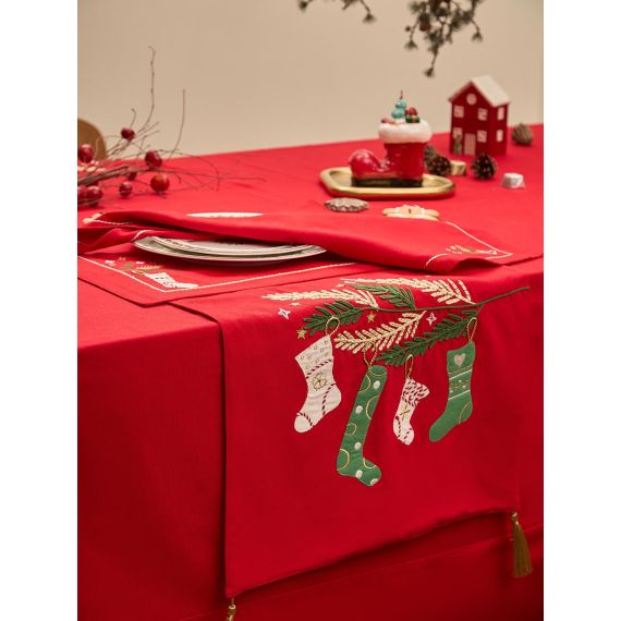 Салфетка сервировочная Winter wishes из коллекции New Year Essential, 45х45 см, Tkano, изображение 2