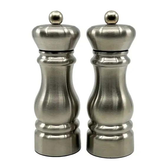 Набор из 2-х мельниц "для соли и перца 13,7 см, металл, P.L. Proff Cuisine
