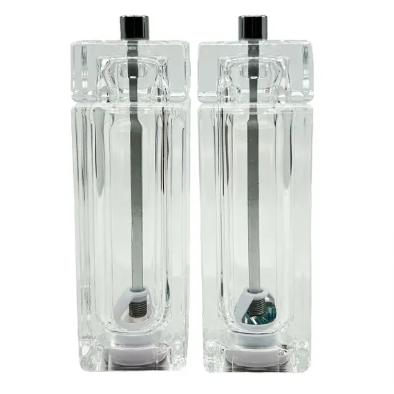 Набор из 2-х мельниц для соли и перца 15 см, акрил, P.L. Proff Cuisine