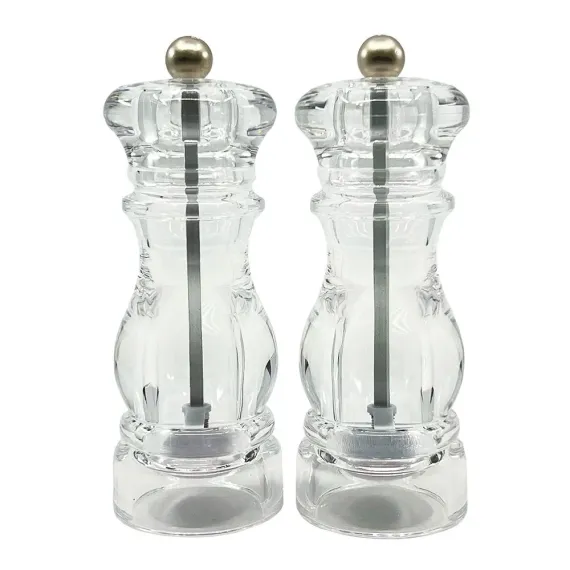 Набор из 2-х мельниц для соли и перца 16 см, акрил, P.L. Proff Cuisine