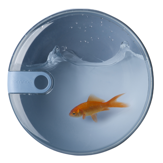 Контейнер круглый 750 мл, цвет серый, серия Pull box, OMADA, изображение 4