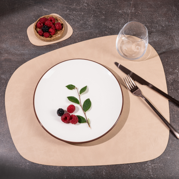 Подстановочная салфетка трапеция 42х36 см, цвет песочный, VERO, изображение 2