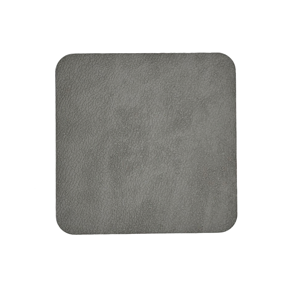 Подстаканник квадрат 10х10 см, цвет светло-серый, VERO