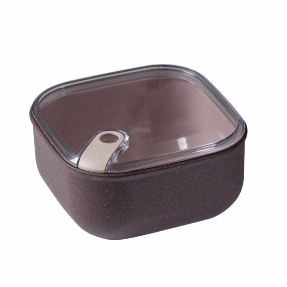 Контейнер квадратный 420 мл, цвет фиолетовый, серия Pull box bioamo, OMADA