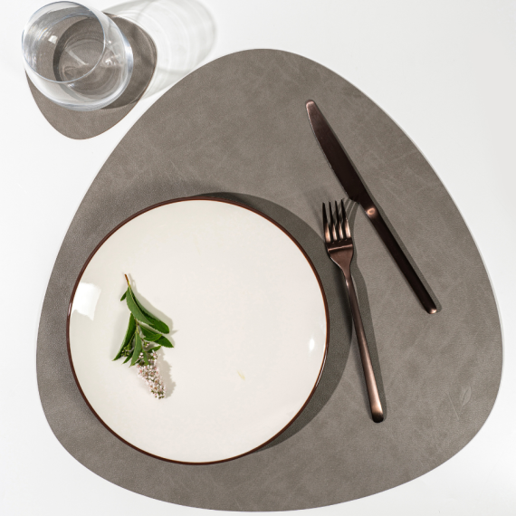 Подстаканник треугольник 12х12 см, цвет светло-серый, VERO, изображение 2