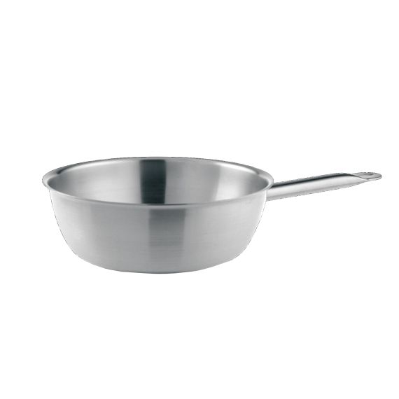 Сотейник без крышки индукционный 1 л, d=16 см, h=6,8 см, конический, Pintinox