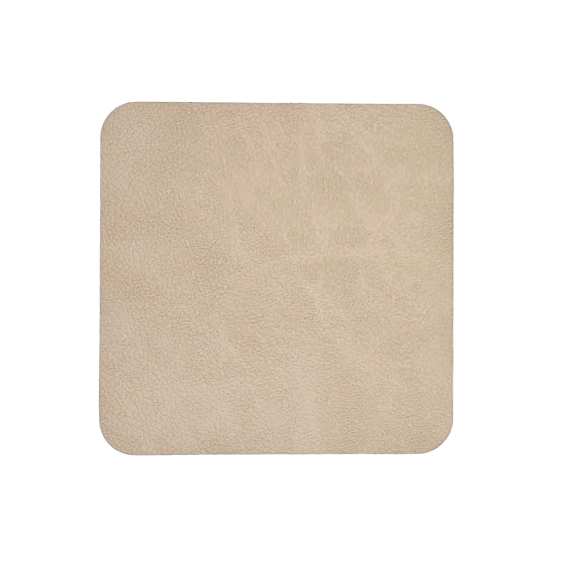 Подстаканник квадрат 10х10 см, цвет песочный, VERO