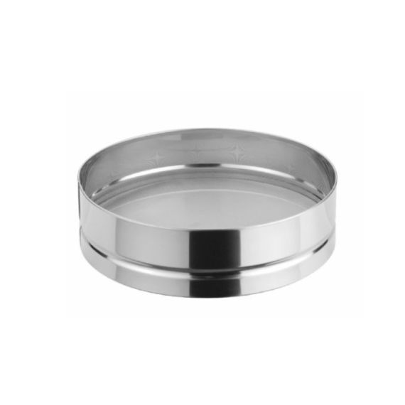 Сито d=300 мм, размер ячейки 2*2 мм, нержавеющая сталь, Pintinox