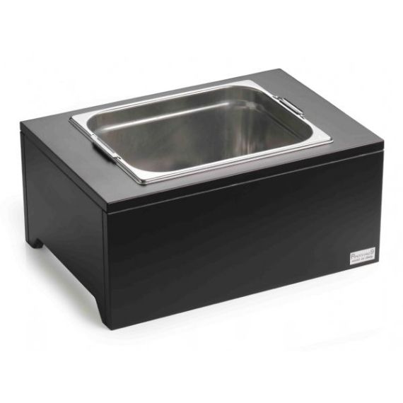 Подставка для охлаждения 4-х бутылок шампанского 46*32*19,5 см, дерево венге, нержавеющая сталь, Pintinox