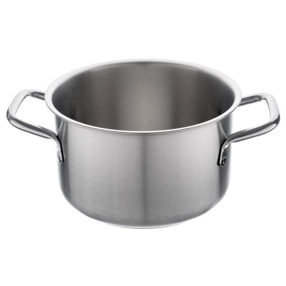 Кастрюля без крышки для индукции 3,75 л, d=20 см, h=12 см, нержавеющая сталь, Pintinox