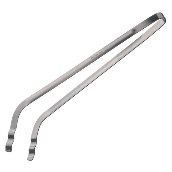 Щипцы (пинцет) 42 см, изогнутые, нержавеющая сталь, Pintinox